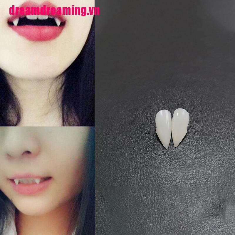 Răng Nanh Giả Hóa Trang Ma Cà Rồng Dịp halloween