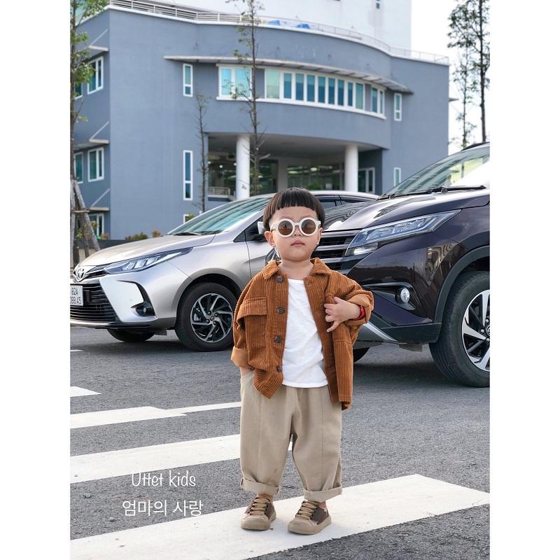 ÁO KHOÁC NHUNG PHONG CÁCH HÀN QUỐC CHO BÉ GÁI VÀ BÉ TRAI 971