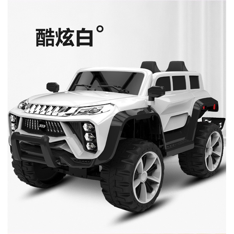 Ô tô xe điện đồ chơi mẫu địa hình JEEP 2020 cho bé 4 động cơ siêu to (Đỏ-Trắng-Vàng-Xanh-Xám)