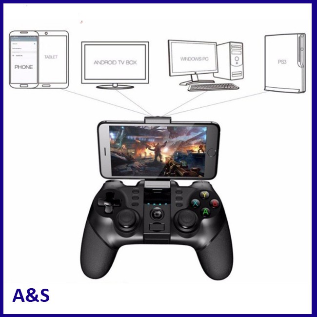 2.4G Wireless Game Handle for Android IOS Gamepad 3 Bluetooth Ipega in1 9076 Joystick