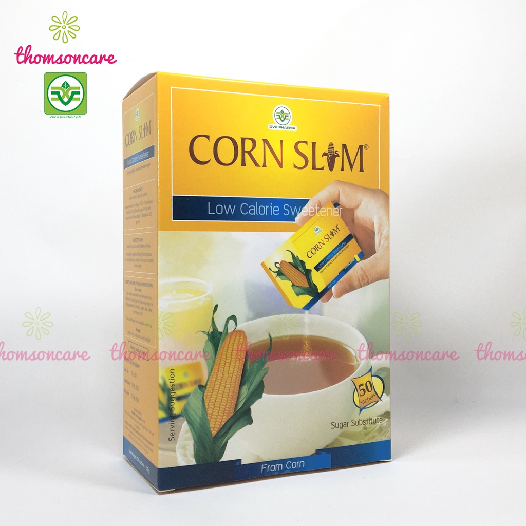 Đường ăn kiêng Cornslim làm từ đường bắp Corn Slim, từ ngô, thấp calo cho người tiểu đường, giảm cân