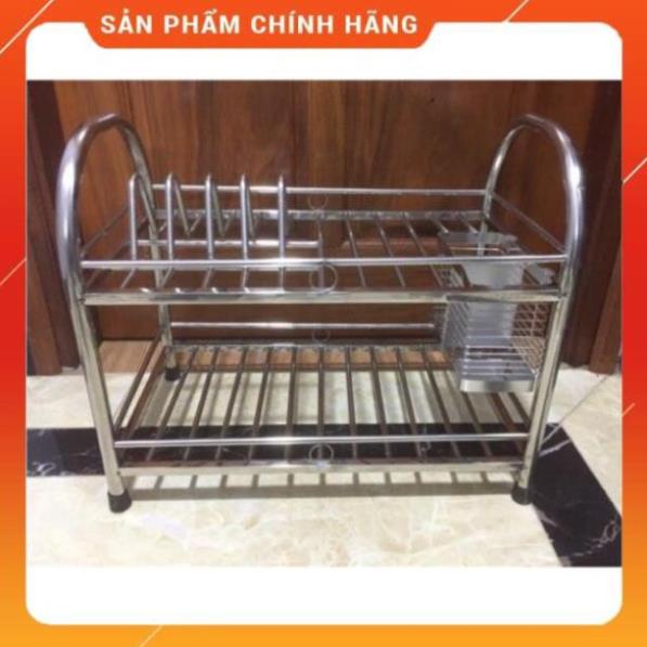 [🚀Grab: hoả tốc 1h🚀] Chạn bát đĩa inox Sài Gòn có ống đũa - Kệ bát đĩa inox, chạn úp bát đĩa (có ảnh thật SP) BM