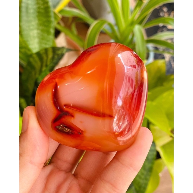 Tim đá Carnelian