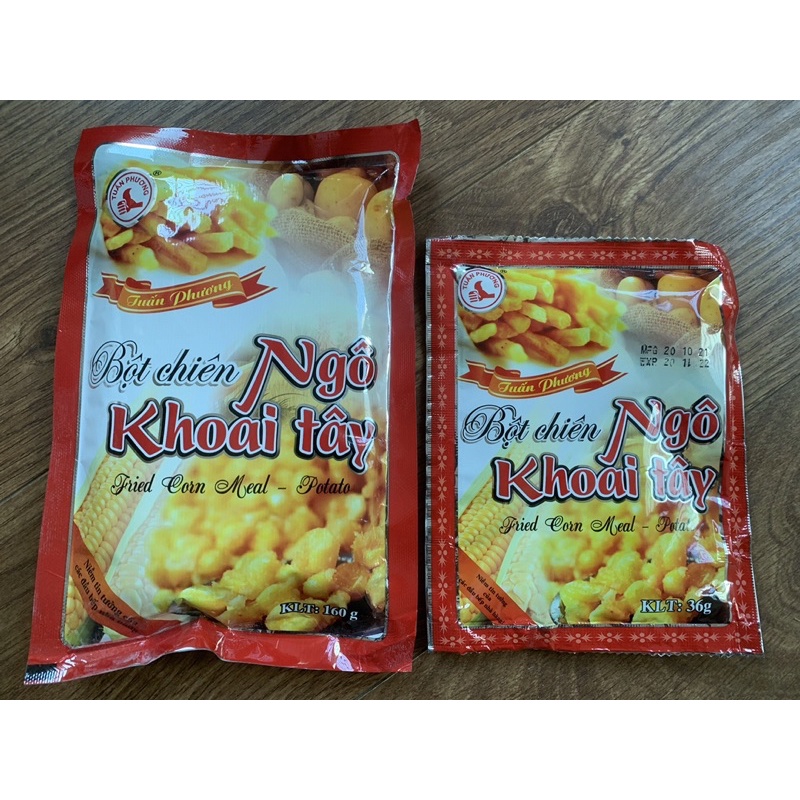 Bột chiên Ngô - Khoai thơm giòn