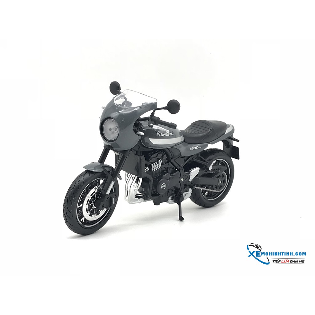 Xe Mô Hình Kawasaki Z900RS cafe 1:12 Maisto ( Xám )