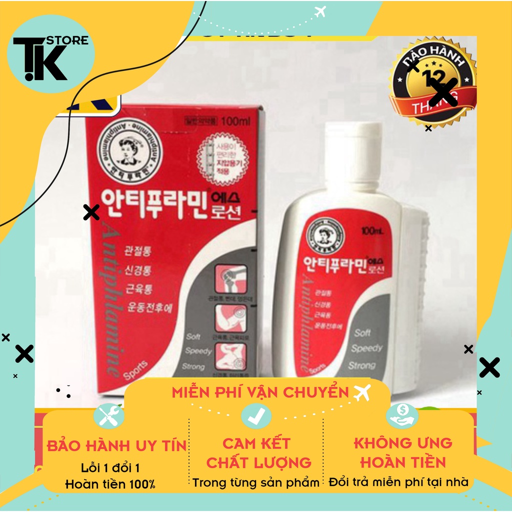 [Hàng Loại 1]Dầu Nóng Hàn Quốc Lọ 100Ml Giảm Đau Nhức Xương Khớp Hiệu Quả Vô Cùng . .