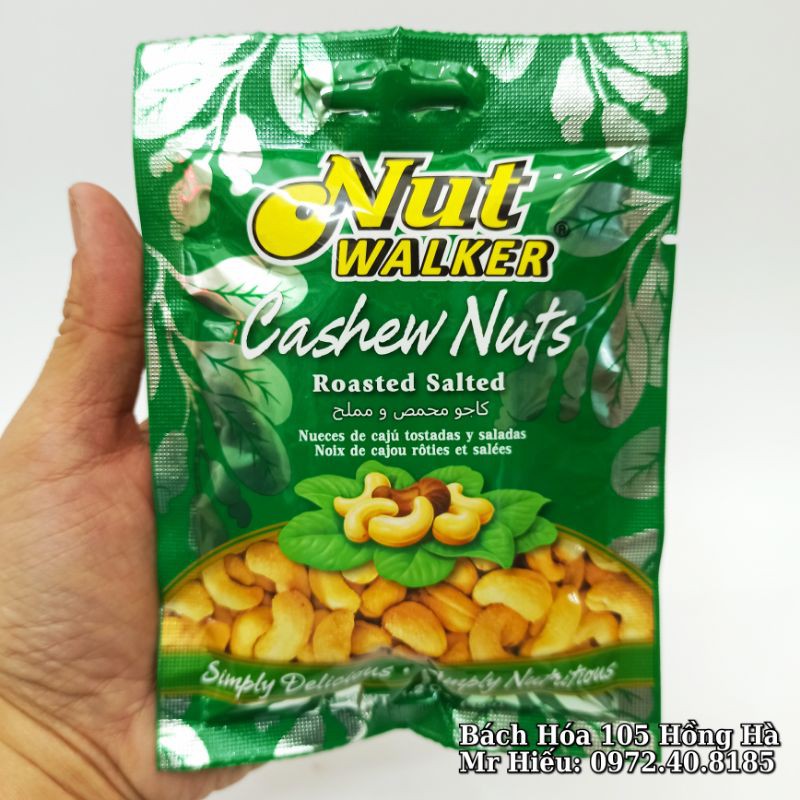 [T9/2021] Hạt điều rang muối Nut Walker 35g