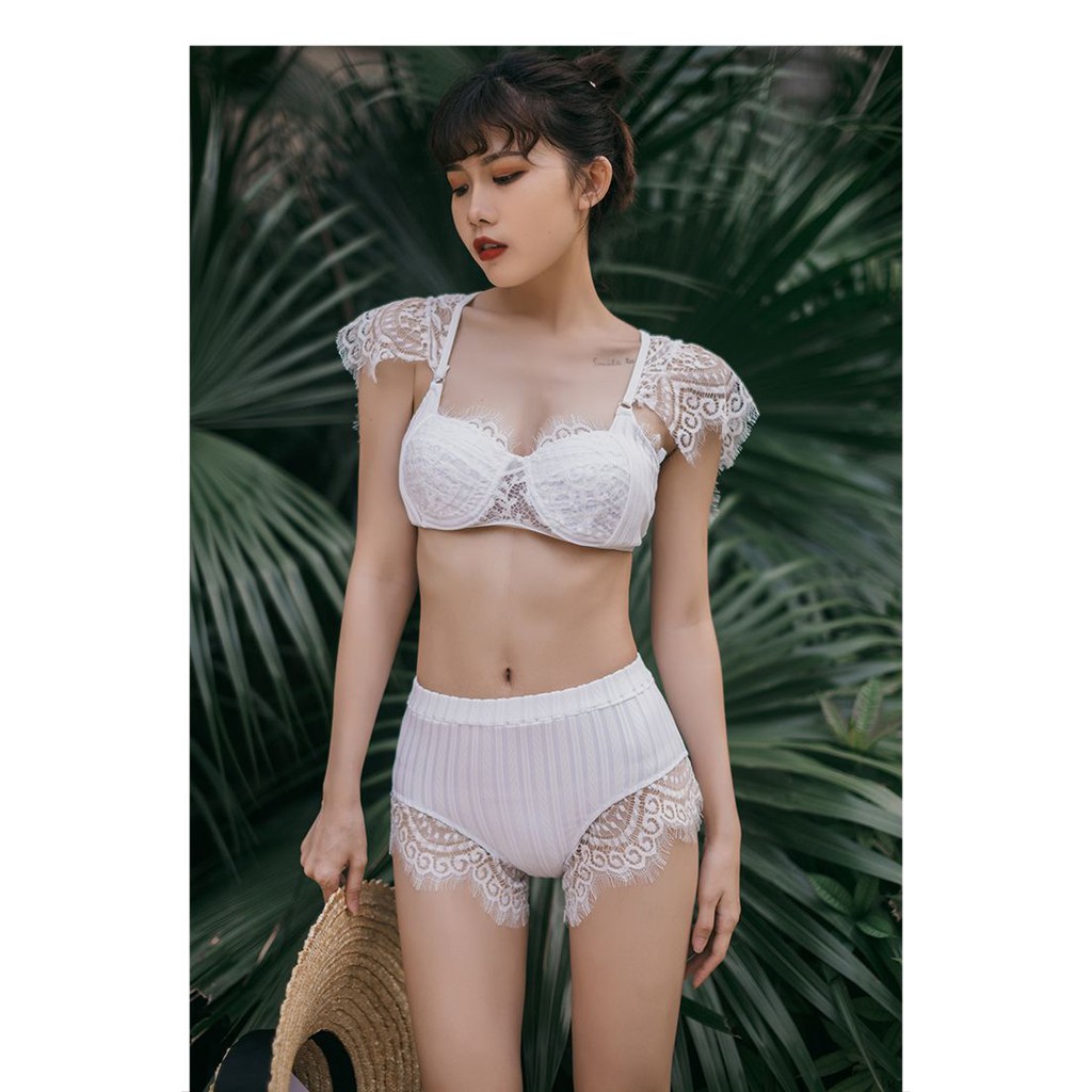 Bikini 2 mảnh sexy FREE SHIP ren vai cao cấp