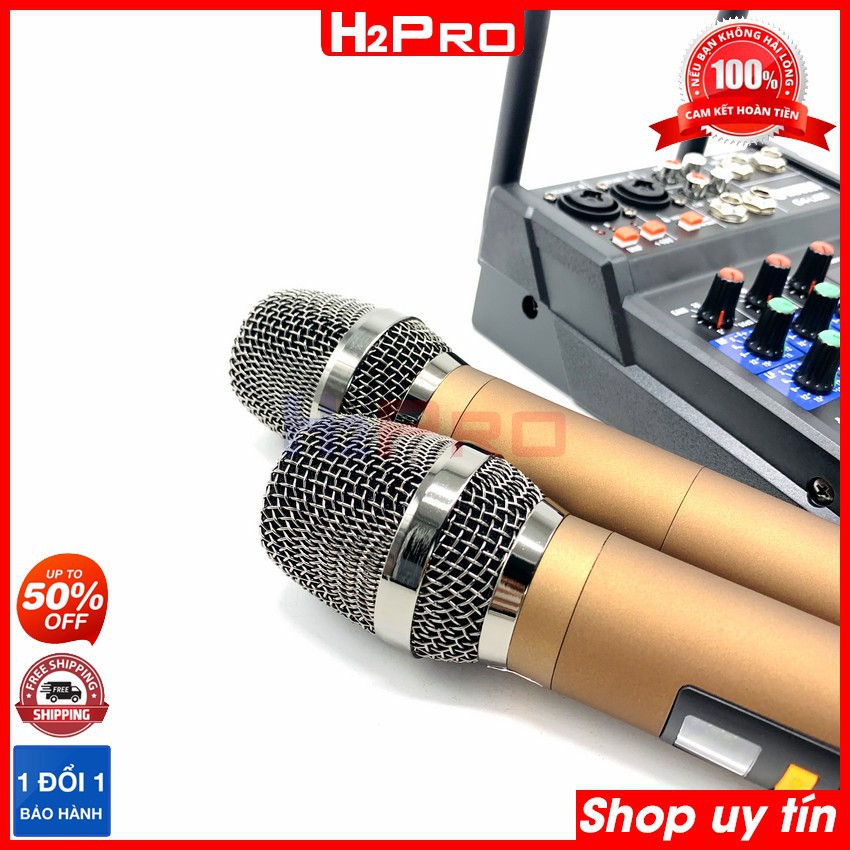 Mixer karaoke Yamaha G4-USB Bluetooth H2Pro chính hãng, mixer karaoke bluetooth cao cấp giá rẻ (tặng 2 micro karaoke)