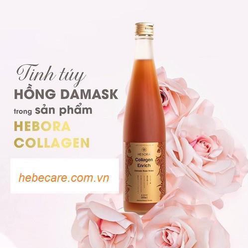 [DEAL SỐC] Nước Uống Đẹp Da Hebora Collagen Enrich Thơm Tự Thân Detox Giữ Dáng - Kèm Quà