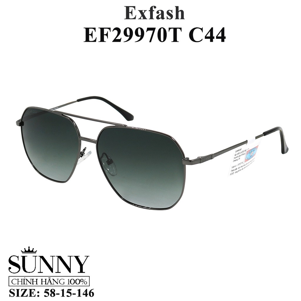EF29970T - Kính mát Exfash chính hãng, bảo hành toàn quốc, luôn kèm tem chống hàng giả do bộ công an cấp