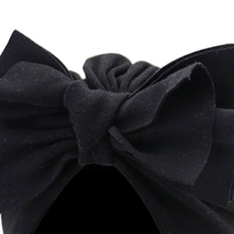Mũ Beanie Thắt Nơ Kiểu Ấn Độ Bằng Cotton Giữ Ấm Mùa Xuân Thu Cho Bé