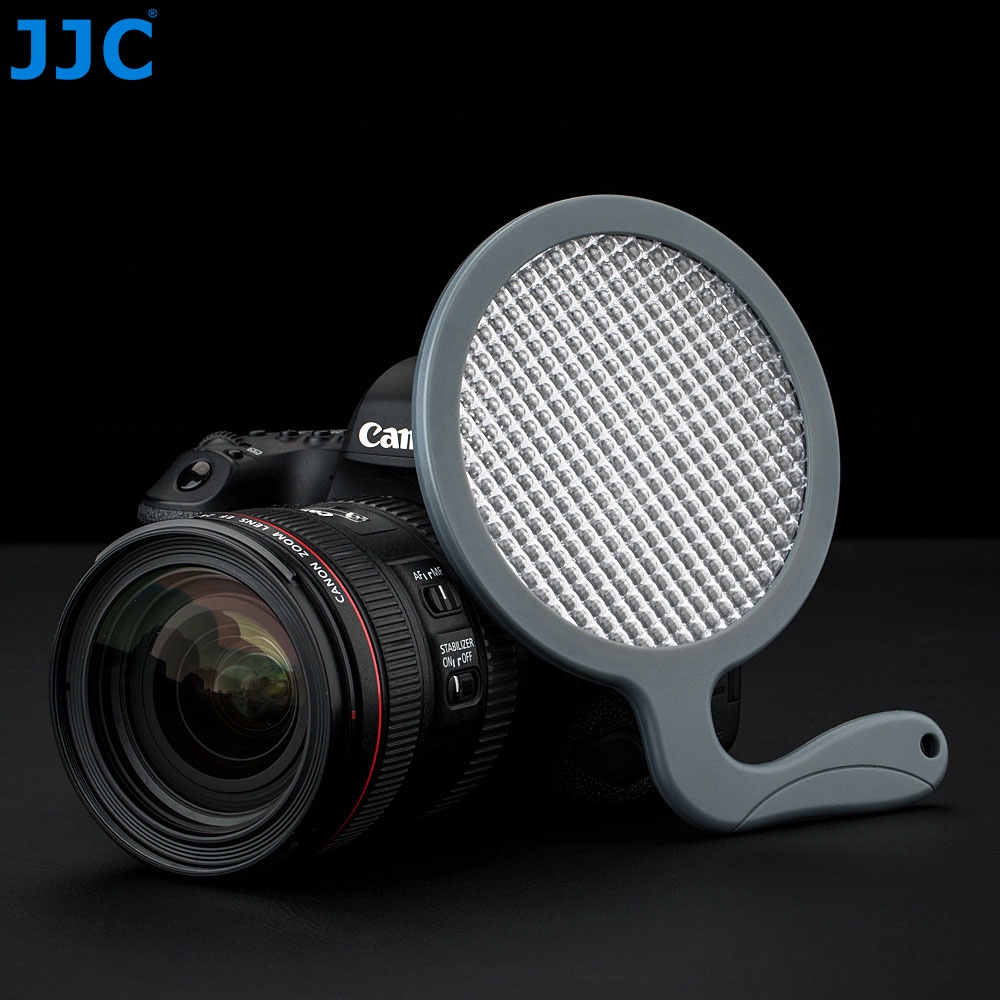 JJC Bộ Lọc Cân Bằng Trắng Cho Ống Kính Máy Ảnh Đa Năng 37-95mm, Bộ Nhanh Chóng Thiết Lập Cầm Tay Tính Chính Xác Cân Bằng Màu Trắng Tùy Chỉnh Bộ Kiểm Tra Cho Máy Ảnh Không Gương Lật &amp; SLR Chụp Ảnh