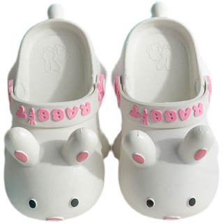 [CÓ SẴN] DÉP CROCS CON THỎ TRẮNG, HỒNG (Ảnh thật ở cuối)