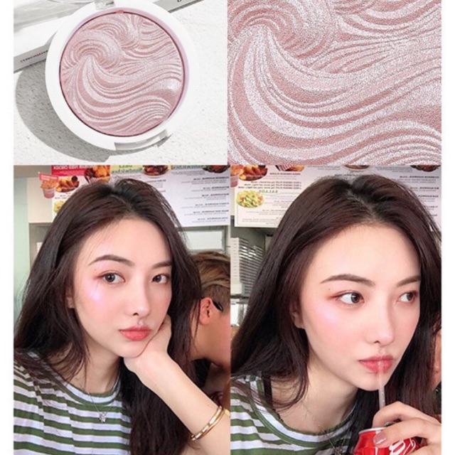 Bắt Sáng Nhũ Tự Nhiên Glow - Phấn Bắt Sáng Highlight Nội Địa Trung - Highlighter