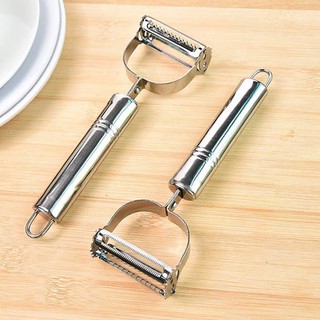 Dụng cụ nạo củ quả inox 2 lưỡi