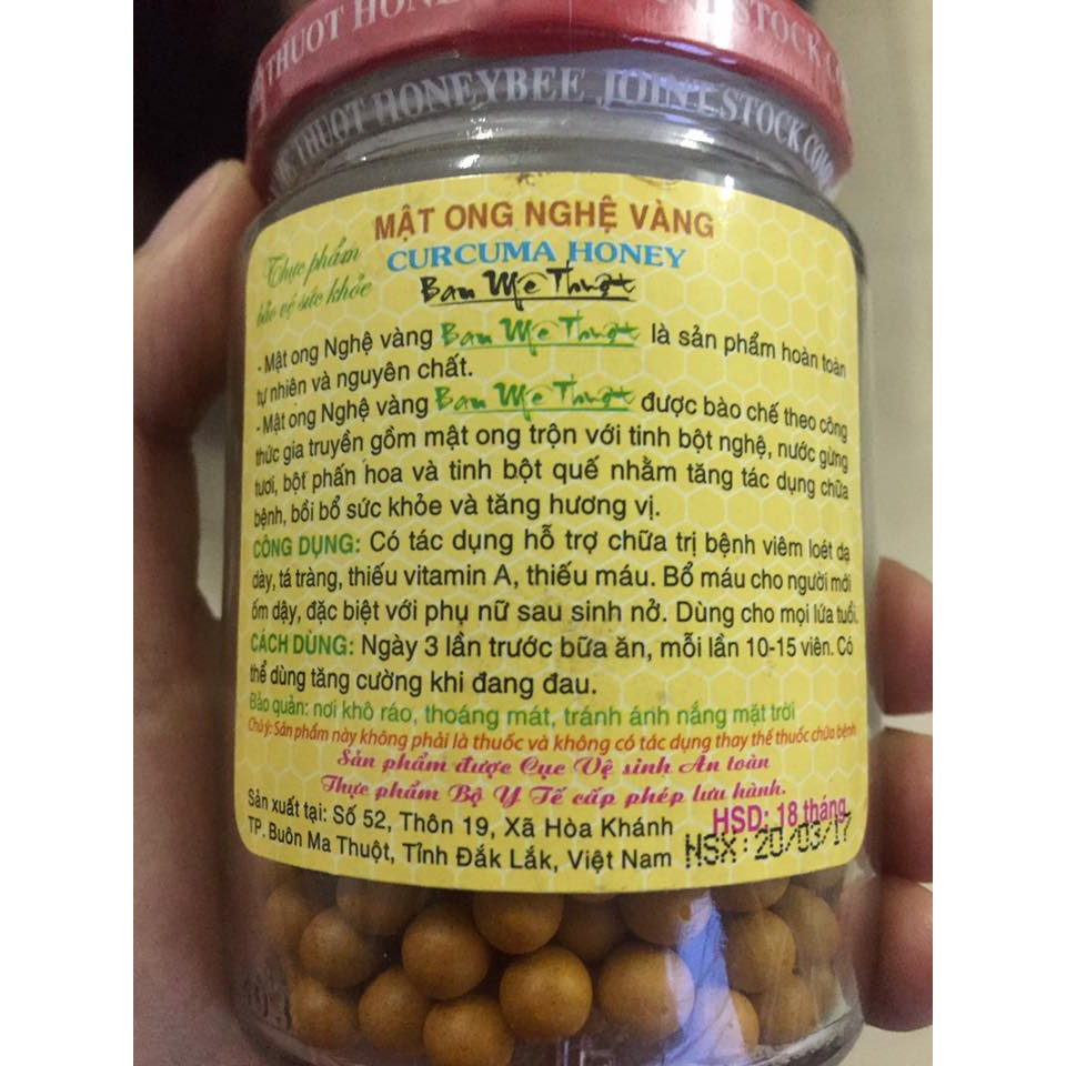 250g MẬT ONG NGHỆ VÀNG