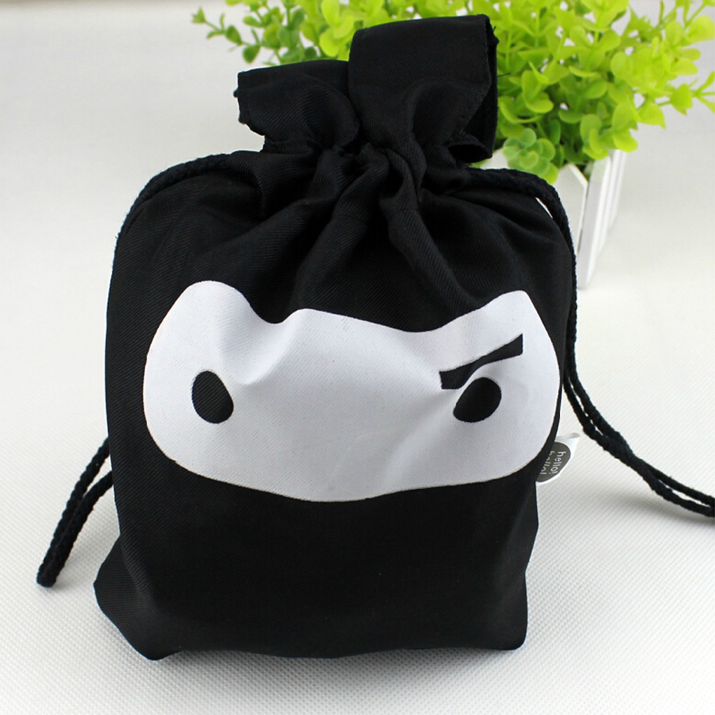 Túi Rút Dây Cỡ Nhỏ, Hình Thỏ Bunny, Bằng Vải, Có Thể Xách Được, Dùng Đựng Đồ Hay Đi Du Lịch