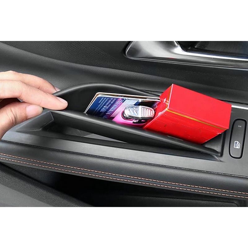 Hộp Đựng Vật Dụng Gắn Tay Vịn Cửa Trước Cho Peugeot 3008 GT 5008 2016 2017 2018