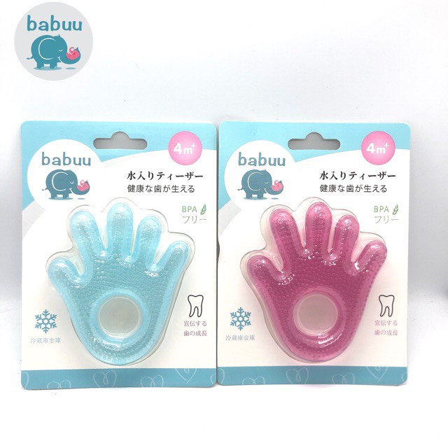 Gặm nướu lạnh Babuu Baby Nhật bản (Đủ hình Siêu Ngộ)