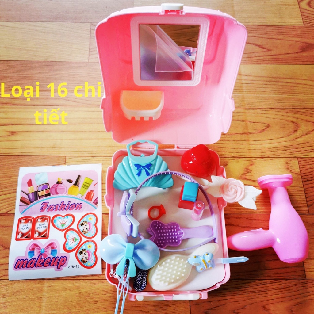 Đồ chơi trang điểm cho bé gái đồ chơi nấu ăn ba lô đeo được phù hợp 2 3 4 5 6 tuổi