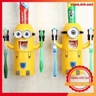 BỘ NHẢ KEM ĐÁNH RĂNG MINION