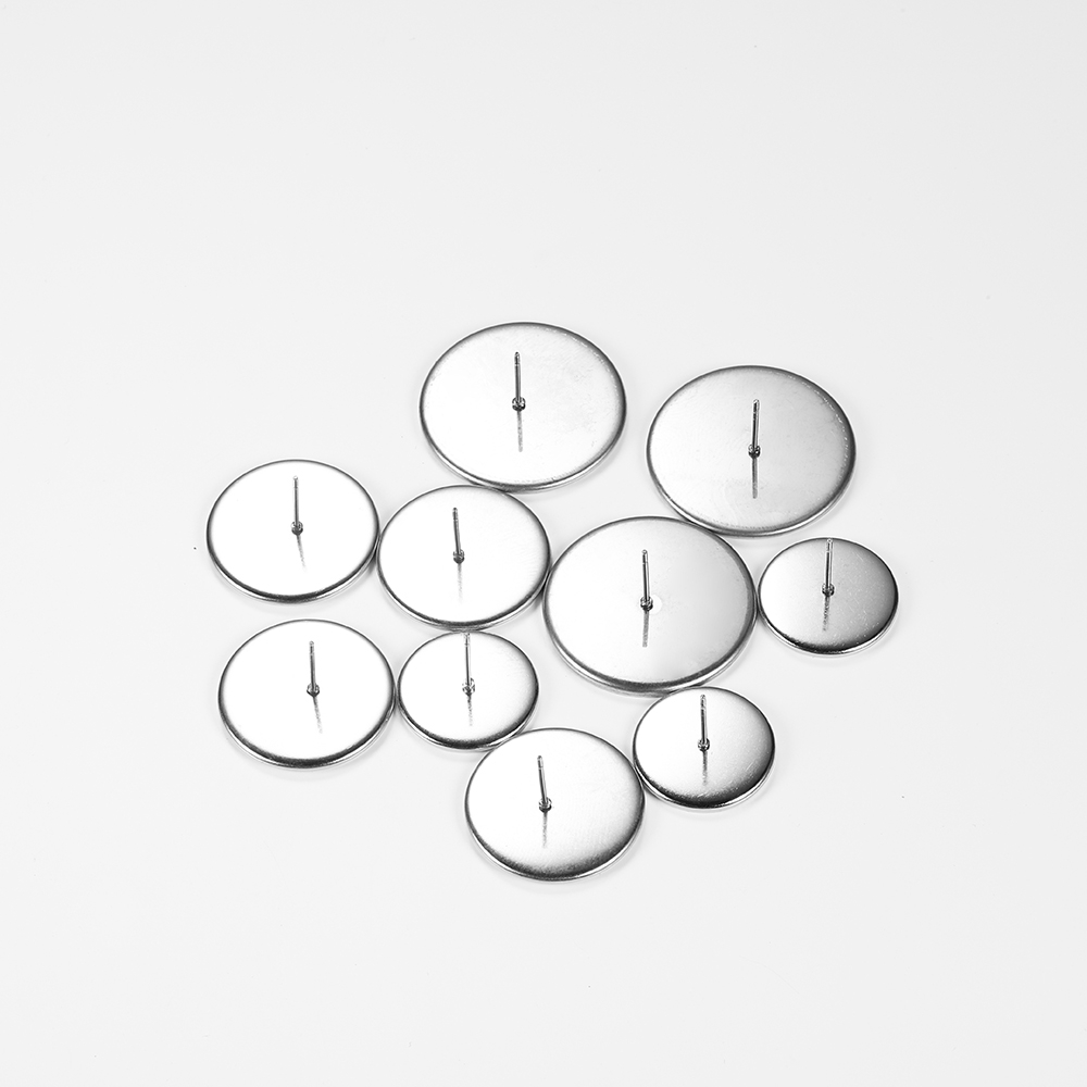 Set 20 đế tròn ST.KUNKKA dập nổi thép không gỉ 6 8 10 cỡ 25mm để làm đồ trang sức thủ công thời trang DIY