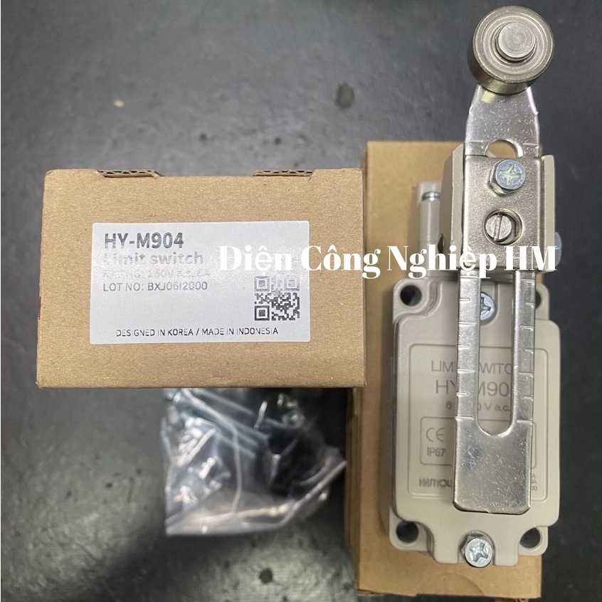 Công tắc hành trình Hanyoung HY-M904, dòng 6A-250VAC Hàng Chính Hãng
