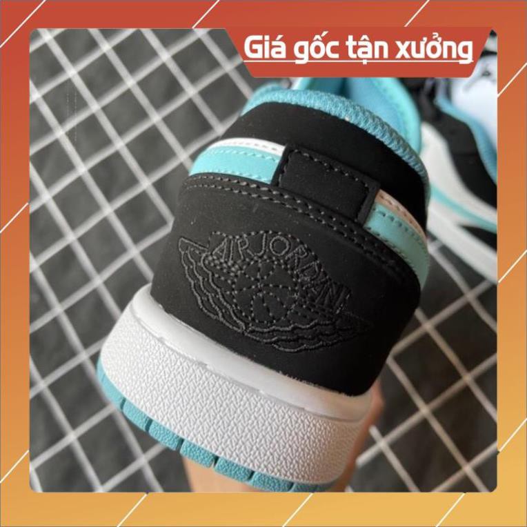 [FreeShip+ Hàng Xịn] Giày thể thao, Giày sneaker, Giày jordan 1 xanh ngọc cổ thấp