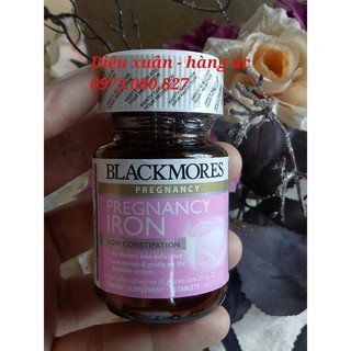 Viên sắt Blackmores Úc cho bà bầu hộp 30 viên