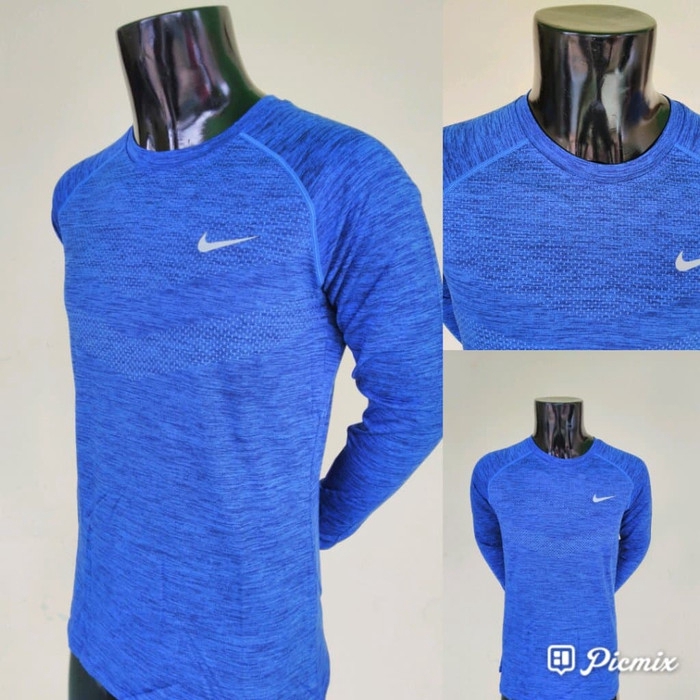 Nike Áo Dệt Kim Dài Tay Thời Trang Năng Động Cho Nam