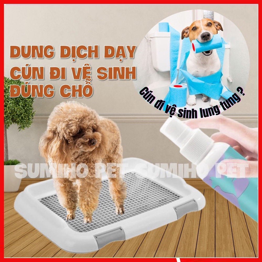 Dung dịch hỗ trợ dạy cún đi vệ sinh đúng chỗ Pet Inducer (Chai 120ml) - Dụng cụ huấn luyện chó mèo