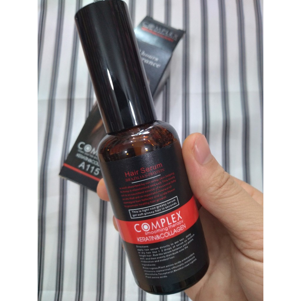 SERUM TINH DẦU SUÔN MƯỢT COMPLEX LƯU HƯƠNG 72H 80ML