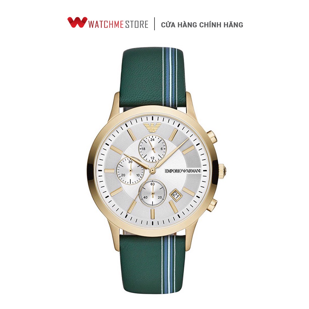 [ ĐẶC BIỆT 18-29.07 - VOUCHER 10%] - Đồng hồ Nam Emprorio Armani dây da AR11233