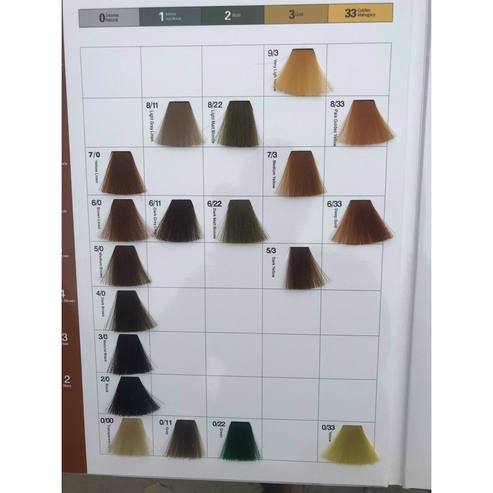 Màu nhuộm tóc Helida