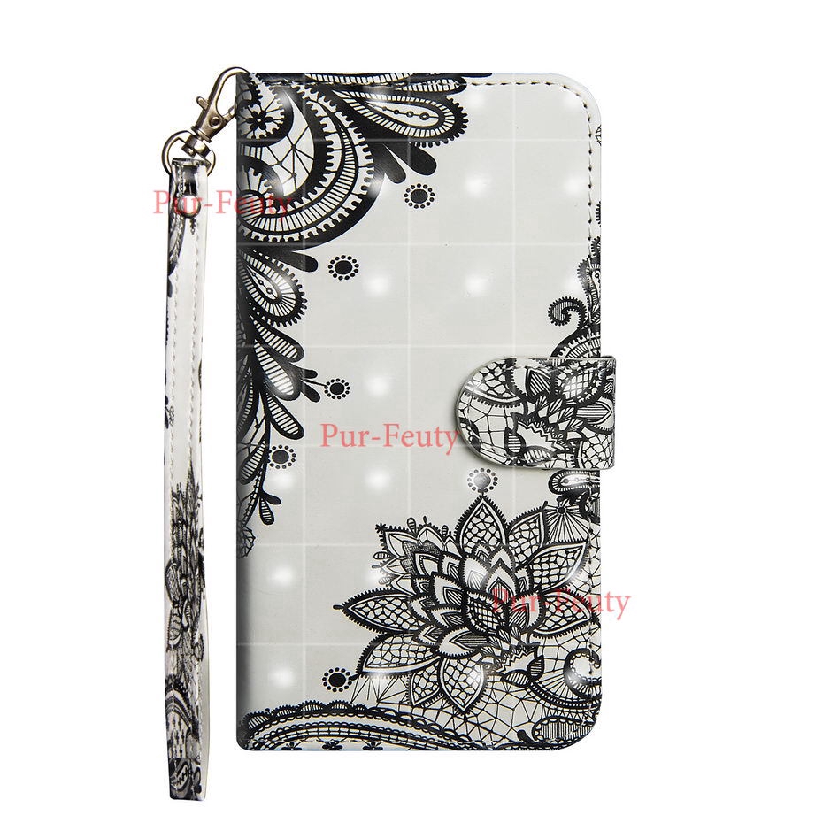 For Samsung Galaxy  A81 A91 Cover 3D Luxury Flip Wallet Cover For Samsung Galaxy A81 A91 Book Flip Style Mobile Phone Cases