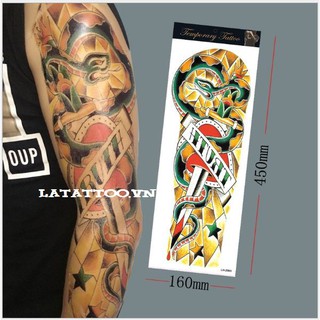 XĂM DÁN KÍN TAY LATATTOO