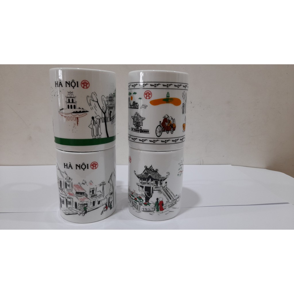 Ly, cốc sứ Hà Nội, 350ml