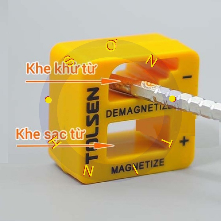 Dụng cụ sạc và khử từ đa năng TOLSEN 20032