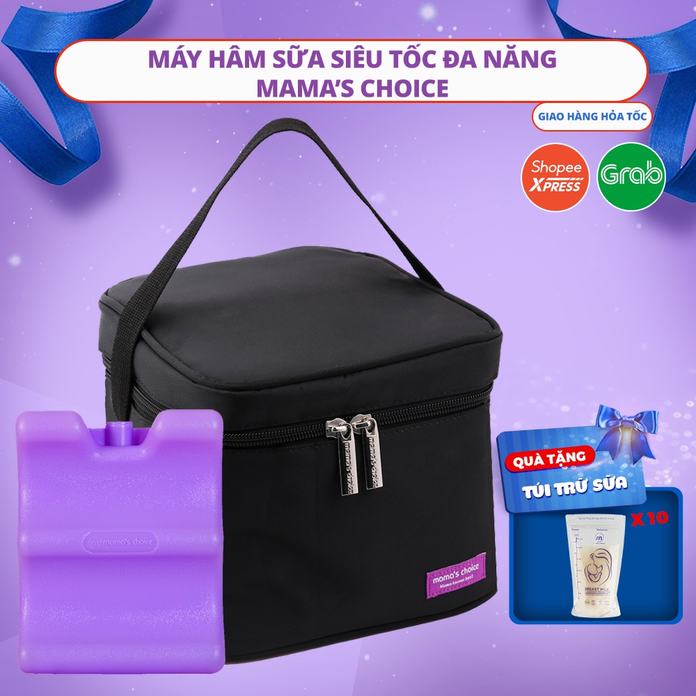 Túi Đá Khô Trữ Sữa Mama’s Choice, Bảo Quản Lạnh Sữa Mẹ Đến 14 Giờ, Giữ Nhiệt Bình Sữa, Đựng và Giữ Ấm Đồ Ăn Cho Mẹ & Bé