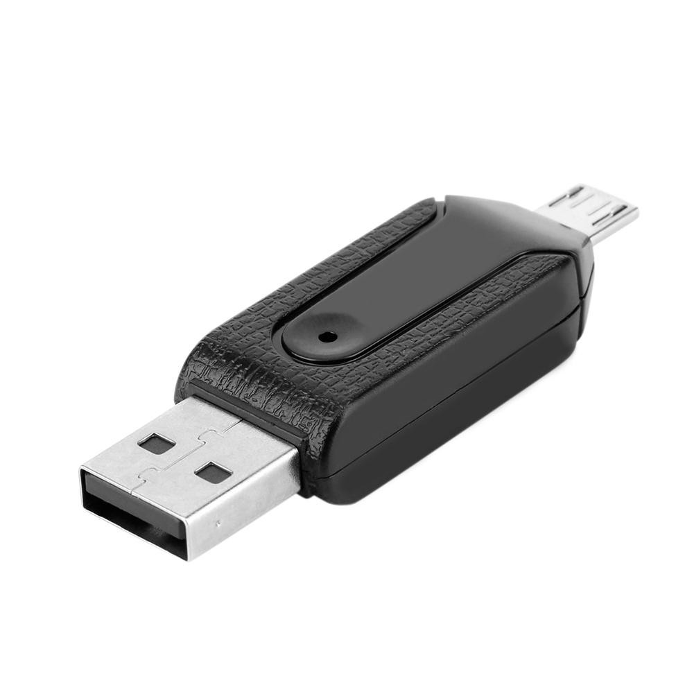 Đầu Đọc Thẻ Nhớ Usb 2.0 Micro Usb Otg Dành Cho Điện Thoại / Máy Tính