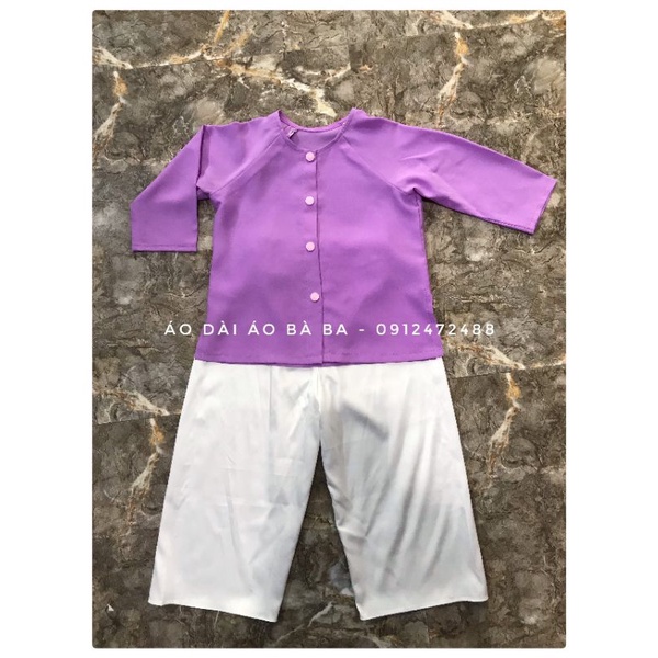 Set bộ bà bà ba cho bé