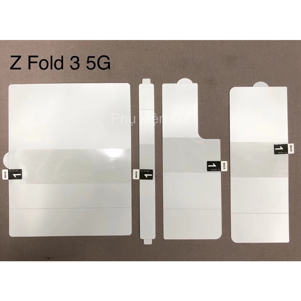 Miếng dán dẻo TPU Samsung Z Fold 1/2/3/4 chống trầy