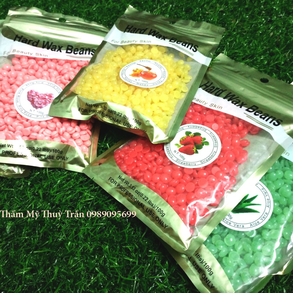(V) 300gr Sáp wax lông hàng nhập khẩu cao cấp đủ màu