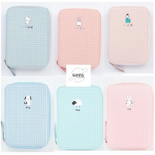 Túi đựng bút, sổ tay, ipad hàn quốc văn phòng phẩm