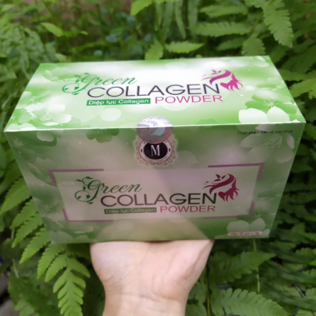 Diệp Lục Collagen - Đẹp Da - Mờ Nám - Tàn Nhang - Hộp 30 Gói