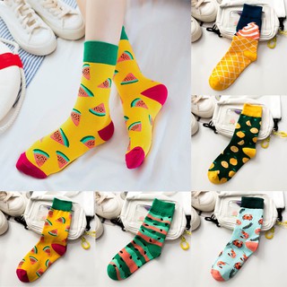Tất Cotton hoạ tiết hình trái cây đáng yêu