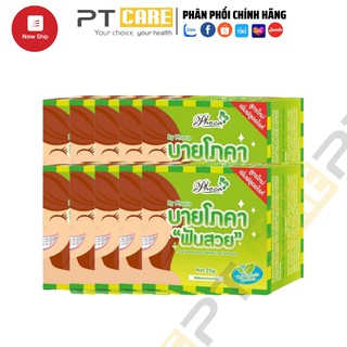 [NOWSHIP] [CHÍNH HÃNG] SỈ 10 HỘP KEM ĐÁNH RĂNG THẢO DƯỢC PHOCA THÁI LAN, NIỀNG RĂNG , TRẮNG RĂNG THƠM MIỆNG