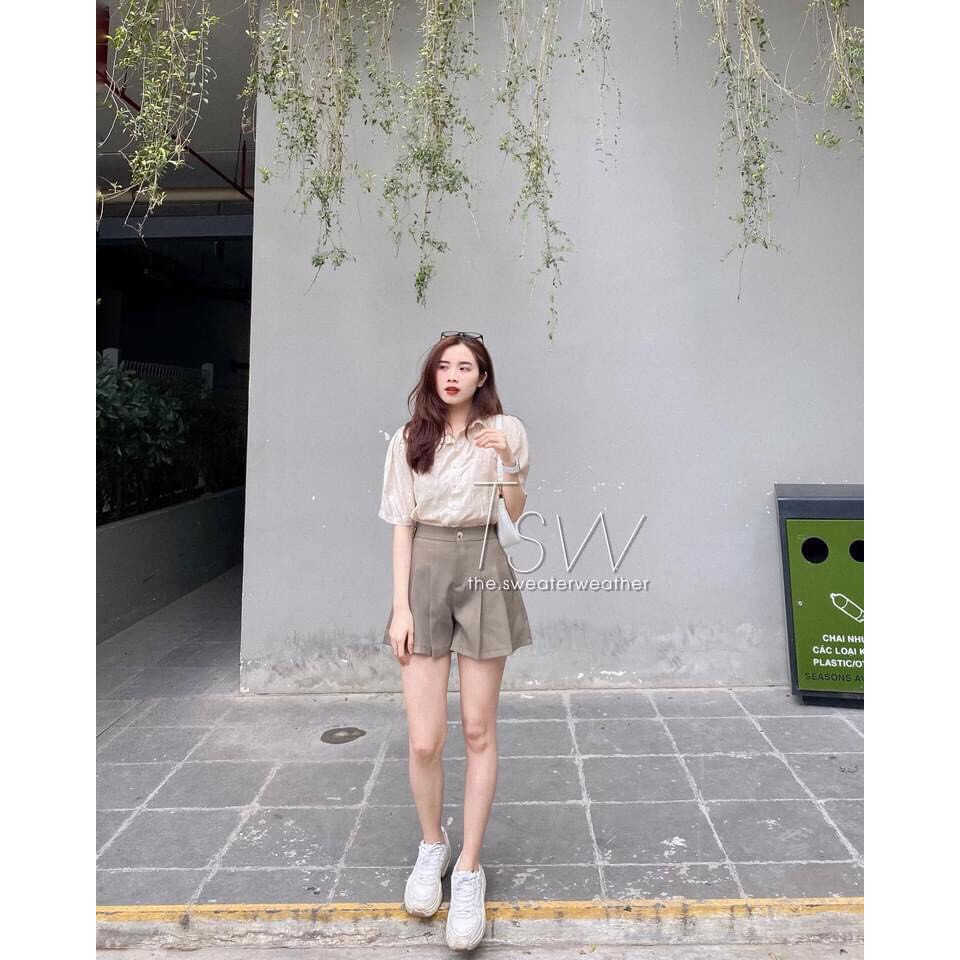 [Q011] Quần kaki xếp li giả váy siêu hot | BigBuy360 - bigbuy360.vn