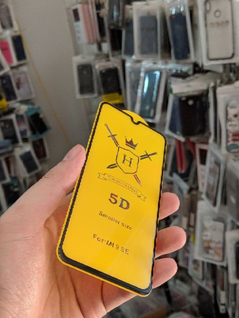 Cường lực 5D thế hệ mới Xiaomi Mi 9 SE FREESHIP Từ 50k hiệu Hoàng Đế full màn vát cạnh 2.5D viền mỏng trơn mượt
